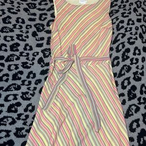 Vintage Liz Claiborne stripped dress